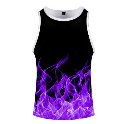 China Wholesale Retail Custom Mens Gym Tops Summer Sleeveless Tank Top QUICK DRY Stringer Top Muscle Fitted Stringer for sale