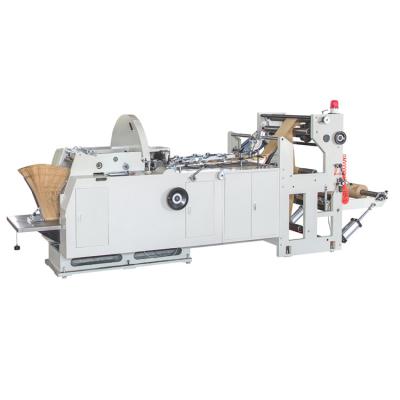 China Full Automatic Hotels Roll Feeding Brown Bag Machine For Making Kraft Paper Bag for sale