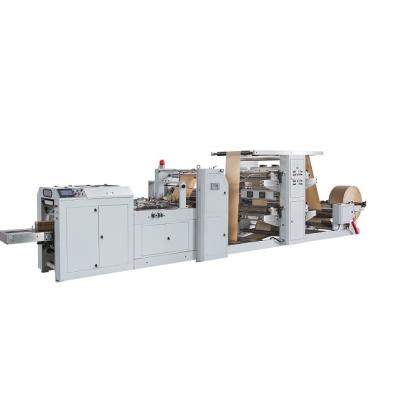 China LSD-700+LST-41100 Retail Sharp Bottom Paper Bag Machine Maker, Paper Bag Machine Maker for sale