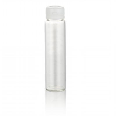 China Wholesale Empty Refillable Portable Clear Glass Vial 5ml 10ml Of Personal Care With Cap for sale