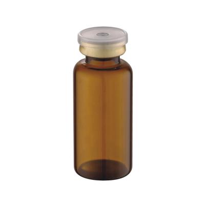 China 5ml 7ml 10ml 15ml 20ml 25ml 30ml pharmaceutical amber glass vial for medicinal oral lyophilization for sale