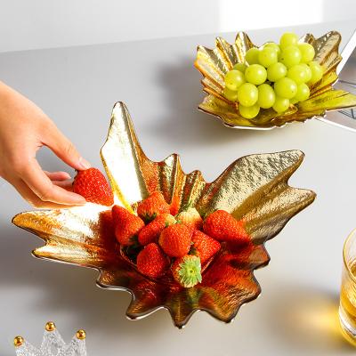 China Disposable Nordic Plated Creative Room Table Plates Salad Bowl Snack Dried Fruit Modern Minimalist Ice Cream for sale