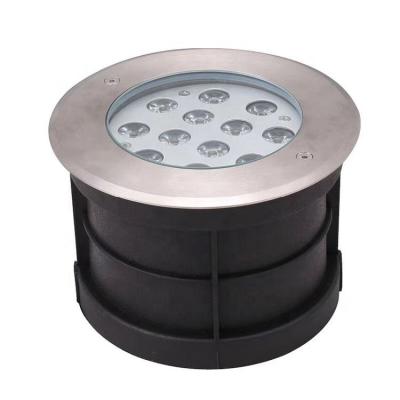 China Swimming Pool Stainless Steel Buried Garden Ground Light Villa LED Flood Light Outdoor IP68 Waterproof Underwater Lamp for sale