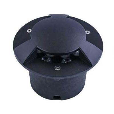 China Blue LANDSCAPE Park IP66 AC85-265V 24V Outdoor Step Lights Garden Ground Spotlight 9W 1 2 3 Side 3x2W 9x2W Buried Lights for sale