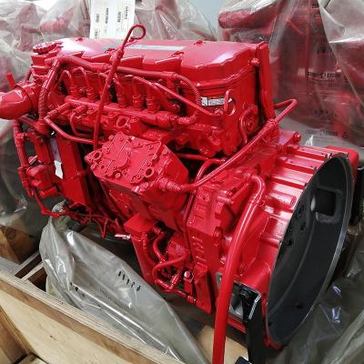 China Water Cooled New In Stock 4 Stroke ISBE4 285 HP Diesel Electric Vehicle Engine Complete Machinery for sale