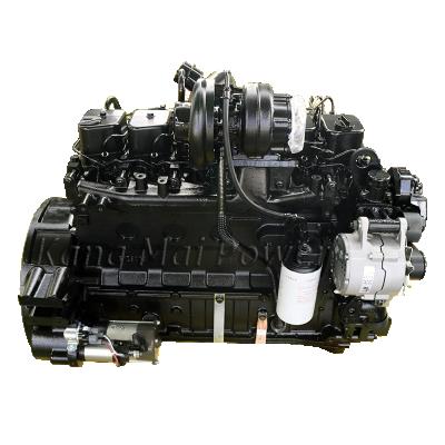 China Dongfeng Construction Machinery Water Cooled Diesel Engine Set 130hp 6bt5.9 for sale