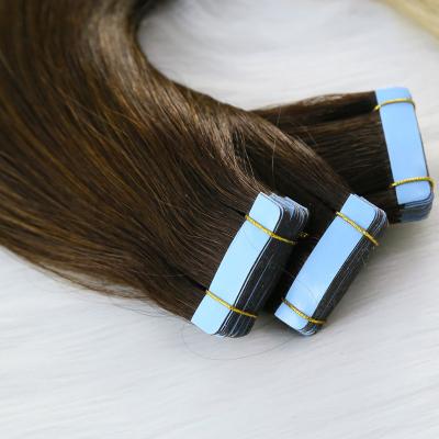 China natural & healthy & Smooth Good Quality Hair Extension Tape In Double Drawn Hair Tape Extension Light Free Human for sale