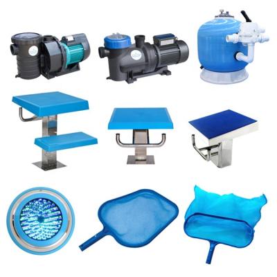 China High Quality Eco - Friendly Full Set Swimming Pool Equipment Accessories for sale