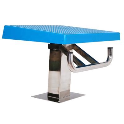 China High Quality Stainless Steel Swimming Pool One Step Jumping Platform for sale