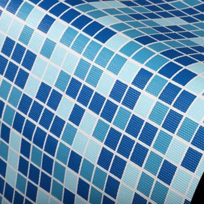 China Waterproof PVC Pool Liner Pond Liner China Manufacturer Blue / Mosaic Liner Color (Customized Box) for sale