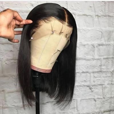 China Wholesale 360 ​​Silky Straight Brazilian Hair Wig Pixie Hair Bob Hair Wave Frontal Wig For Color Women Hd Transparent Full Lace Wig for sale