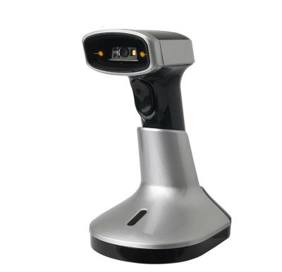 China 2D Wireless QR Code Scanner with Charging Base Operation of Tablet, Phone, Computer A4 for sale