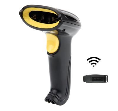 China Hongyi 1D Wireless Handheld Barcode Scanner USB Laser Auto Continuous A4 2.4G RF Scanner for sale