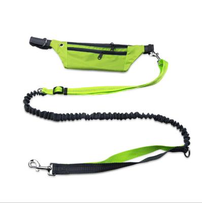 China Custom Running Bag Waterproof Sports Waist Pull Rope / Multifunctional Traction Dog Leash for sale