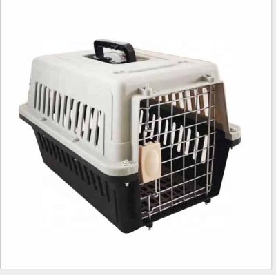 China Wholesale Breathable Plastic Cat Dog Luxury Pet Cage Portable Airline Approved Travel Pet Carrier for sale