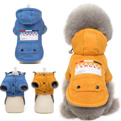 China Viable Hot Selling Autumn And Winter Pet Clothes Wholesale Luxury Thick Warm Dog Clothes for sale