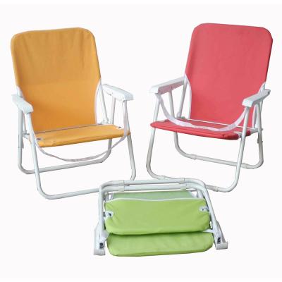 Chine Wholesale custom made contemporary metal durable portable camp chairs adjustable beach chair à vendre