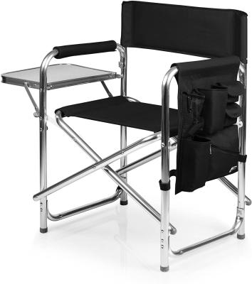 China Contemporary Folding Director Chair With Side Table And With Headrest Luxury Portable Canvas Director Chairs for sale