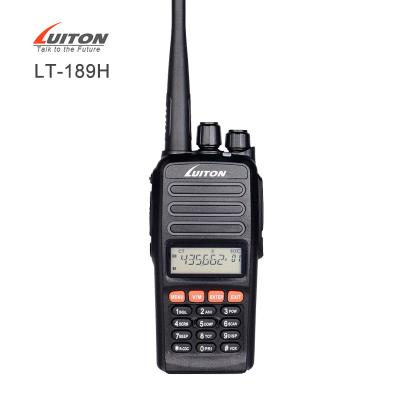 China DTMF Code Luiton LT-189H Walkie Talkie Analog UHF VHF 12W for sale