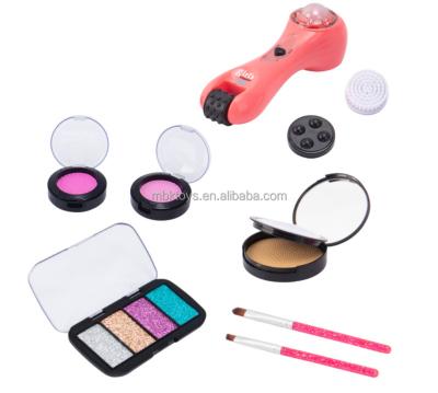 China Fashionable MBK TOYS Girls New Fashion Beauty Toys Pretend Cosmetic Makeup Set With Massage Bar For Kids for sale