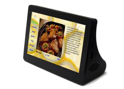 Chine Le dessus de Tableau de restaurant marque sur tablette le système de commande de nourriture d'écran tactile, noir à vendre