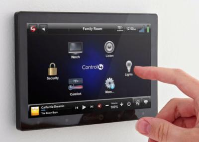 China 7 pulgadas Android panel de control de 4.4.4 sistemas de pesos americanos con diverso soporte del soporte de la pared en venta