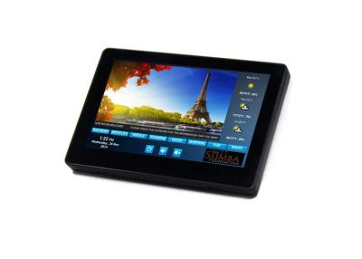 China 7 Inch Wall Mount Touch Panel PC With Temperature Sensor , RS485 For Thermostat for sale