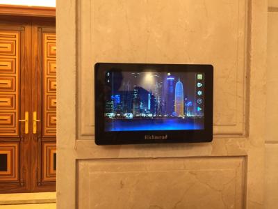 China 7 Inch Onwall Mount Tablet Intercom Touch Screen Video Intercom For Apartments for sale