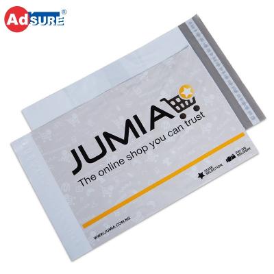 China Custom Self Adhesive Poly Garment Logo Printed OEM Plastic Shipping Courier Bags for sale