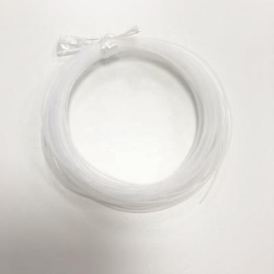 China PTFE Tubing 1*0.5mm High Temperature Plastic Capillary Tube PP Capillary Tubing for sale