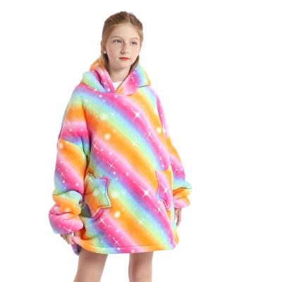 China Hot Selling Anti-Shrink Digital Printing Comfy Covering Hoodie For Boys Girls Teens for sale