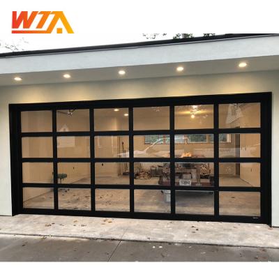 China Waterproof Complete Sets Easy To Install Garage Aluminum Glass Doors For Home for sale