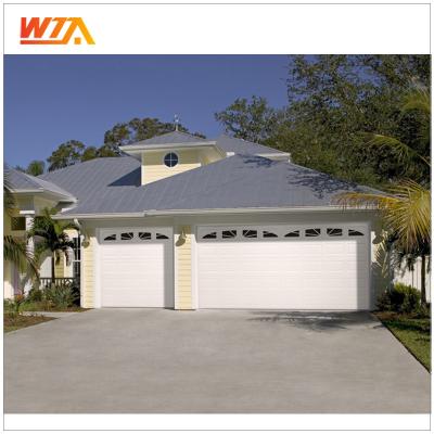 China High Quality Factory Price Windproof Double Panel Steel Garage Door for sale