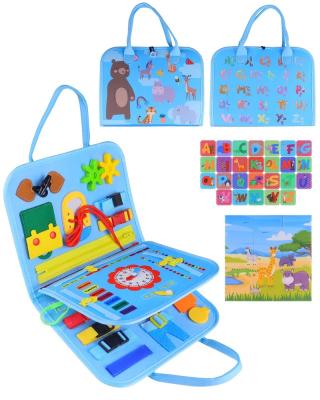 China Preschool Eductional Toys 2023 Popular Children's Early Education Perception Knowledge Exercising Learning Board for sale