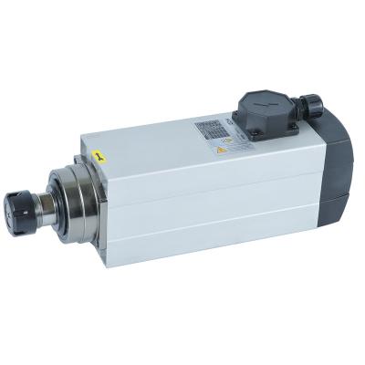 China Popular Used HQD 7.5kw ER32 Cooling Fan Spindle Milling Motor For CNC Woodworking Machine GDF60-18Z/7.5 for sale