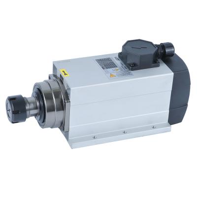 China HQD Milling Air Cooled 4.5kw 18000rpm ER32 Woodworking CNC Spindle Motor GDF60-18Z/4.5 for sale