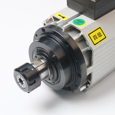 China High Torque HQD 9kw 24000rpm CNC Air Cooling Spindle Motor GDF70-24Z/9.0 for sale