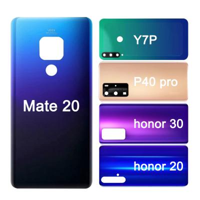 China Plastic& Original Rear Housing Glass Case Door Cover Metal Battery Back Panel For HUAWEI Honor 8 8 lite 8X 9 10 30S Replacement Battery Panel for sale