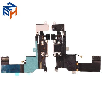 China Flex Cable For Charger Dock Mobile Phone USB White And Black iPhone 5S Replacement Parts For iPhone 5S for sale