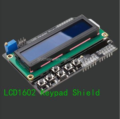 China LCD1602 Character LCD Screen Input and Output Expansion Board LCD Keypad Shield 2.95 x 4.35mm (W x H) for sale