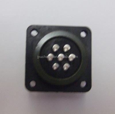 China Multi Receptacle MS3102A Military Standard Circular Pin Rack Box Panel Mount Connector for sale