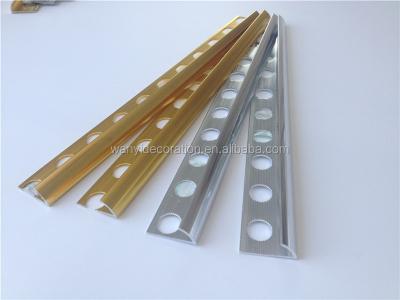 China Aluminum Metal Tile Corner Trim For Ceramic Tile Edge for sale