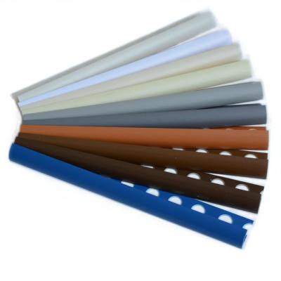 China Hot Sale Plain Color PVC Plastic Tile Trim With Round Edge for sale