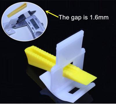 China Hold tile in same level factory direct tile accessories as tile leveling system bent clips and small wedges for sale