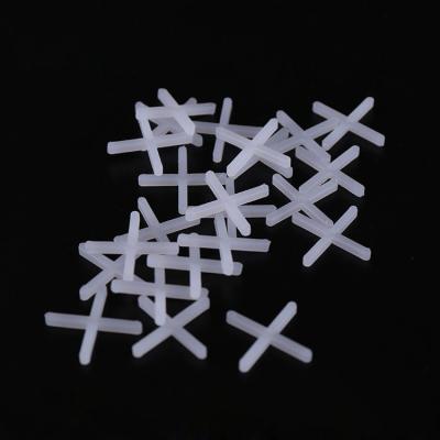 China Plastic Tile Leveling Spacer Tiles Cross Spacer 1mm-8mm Plastic Ceramic Tile Spacer for sale