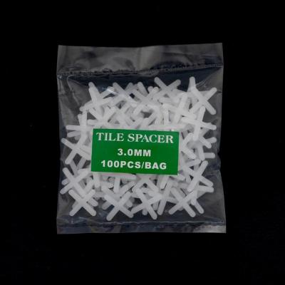 China Hot Sale 3mm Plastic Tile Spacer Tile Cross Spacer for sale