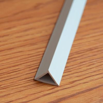 China Plastic Factory Direct Triangle PVC Extrusion Profile PVC Chamfer for sale