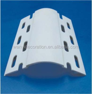 China PVC Plastic Arch Corner Bead With Round Bow For Tile Corner Decoration for sale