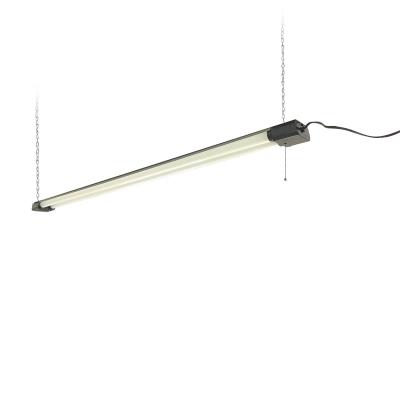 China Industrial Warehouse Linear Hanging Light Fixture For Garage Led Tubes Pendant Light for sale