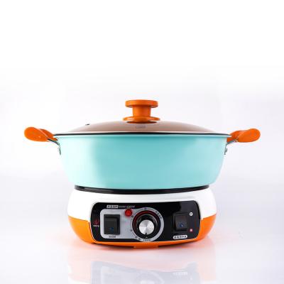 China Commercial Electric Multi-Function Cooker 30cm Non-Stick Stainless Steel for sale